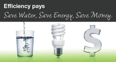 Save water energy money 081513